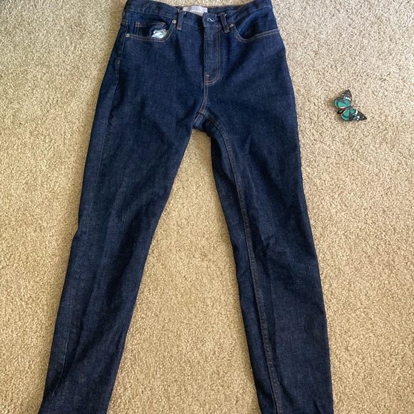 Everlane dark wash jeans (26 regular) - Picture 2 of 6
